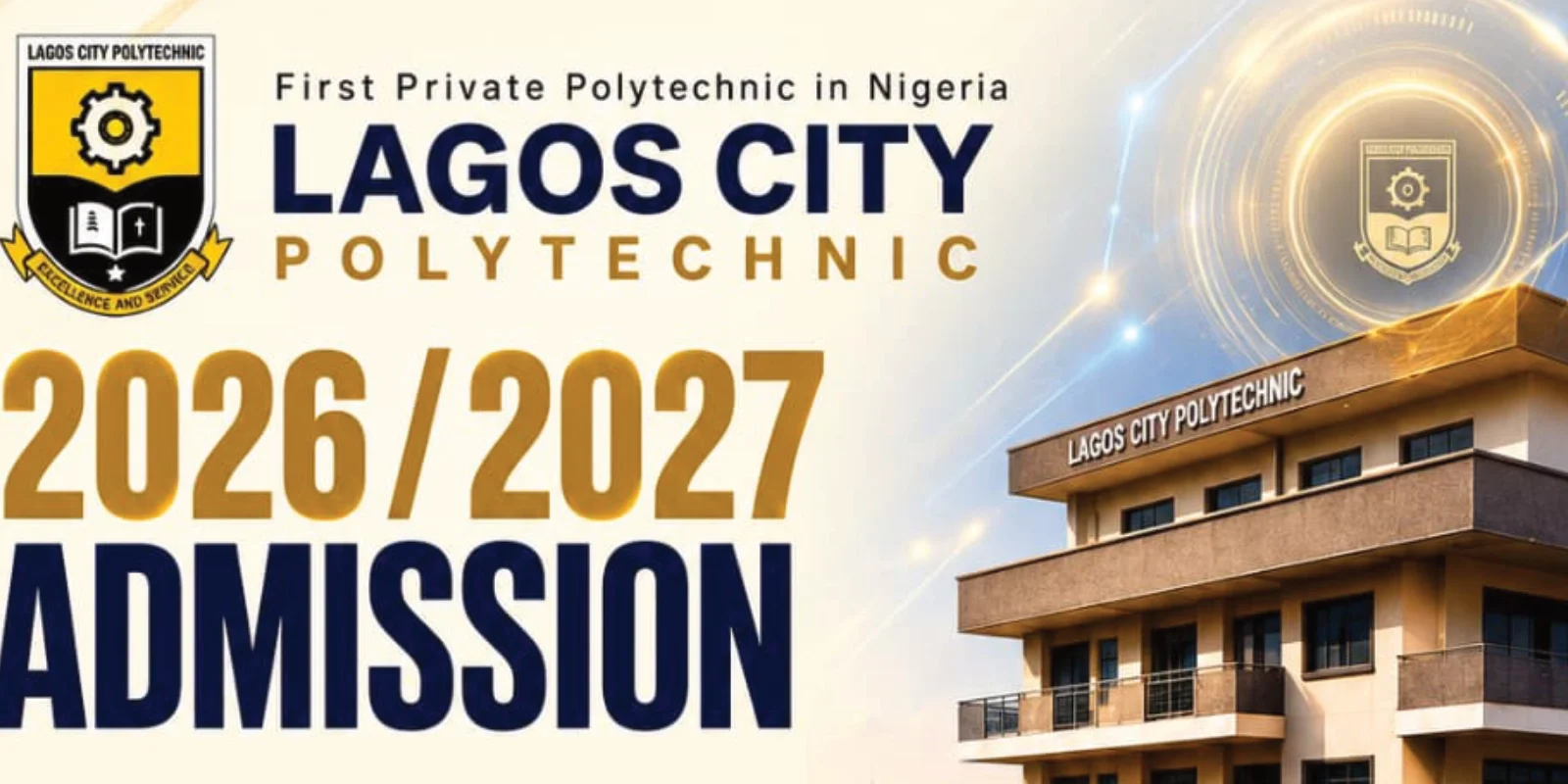 Applications For the 2026/2027 Academic Session Are Open